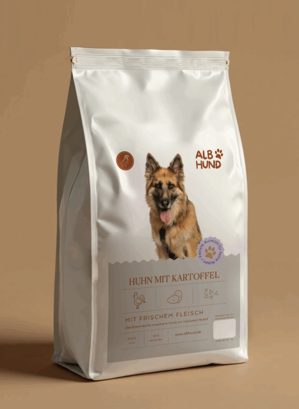 Huhn mit Kartoffel 'Light'